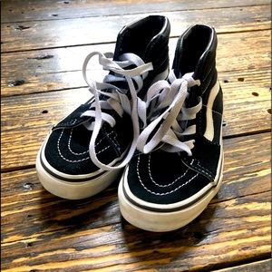 Size 1 Vans High Tops